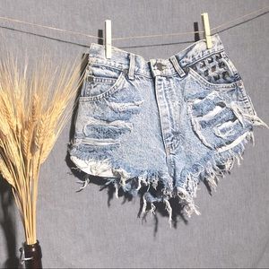 Rare Runway Dreamz vintage Levis cutoffs